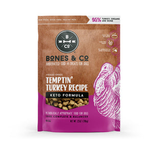 Bones & Co. Tempin' Turkey Freeze-Dried Keto Formula