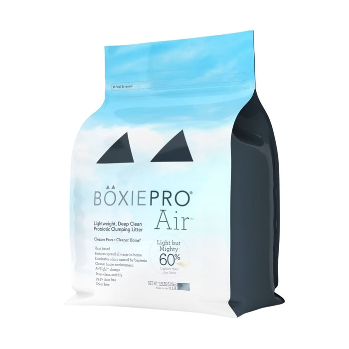 BoxiePro Air Lightweight Probiotic Clumping Litter