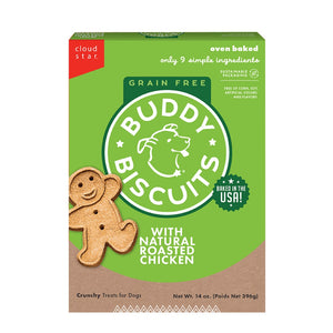 Buddy Biscuits Grain-Free Rotisserie Chicken Oven Baked Dog Treats 14oz