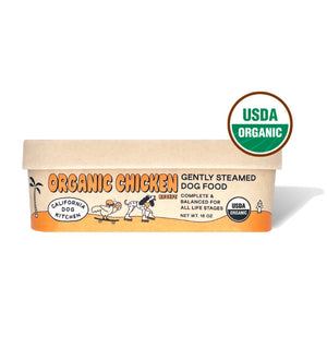 California Dog Kitchen Organic Chicken Recipe Gently Cooked Dog Food
