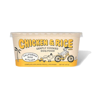 California Dog Kitchen Chicken & Rice Recipe Gently Cooked Dog Food