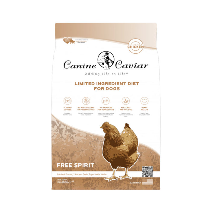 Canine Caviar Free Spirit Dog Food (Chicken & Millet)