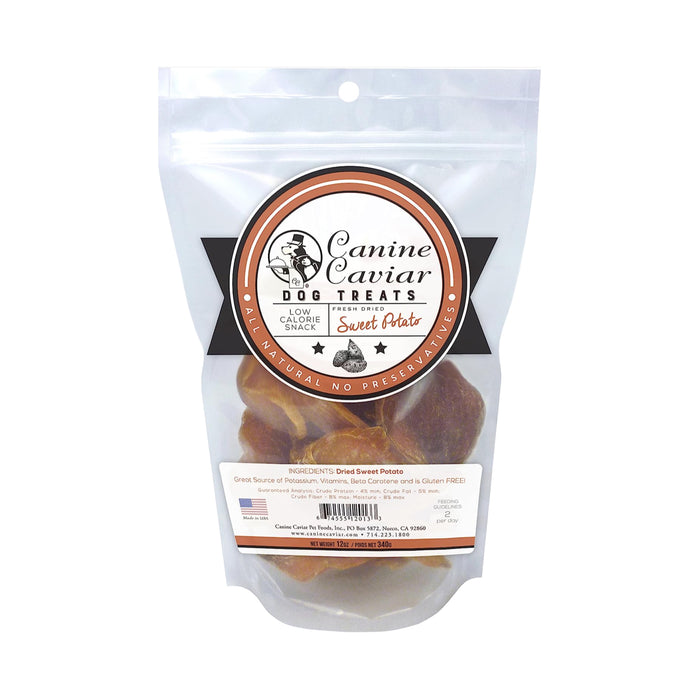 Canine Caviar Dehydrated Sweet Potato Treats 12oz