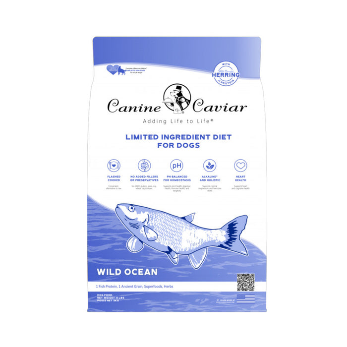 Canine Caviar Wild Ocean Dog Food (Herring, Salmon & Split Pea)