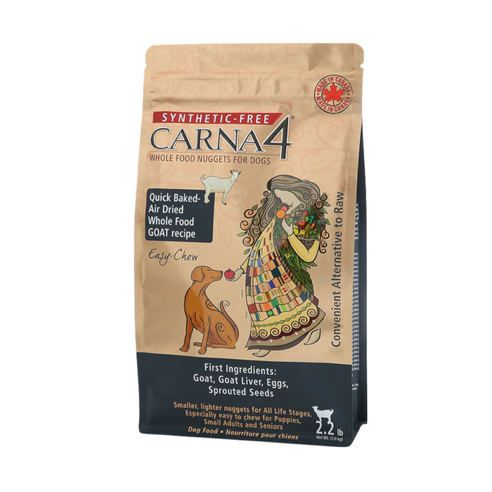 Carna4 Baked Easy-Chew Goat Dog Food