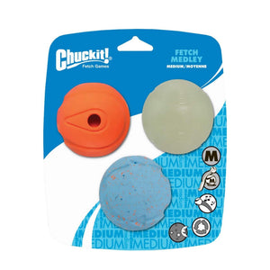 ChuckIt! Fetch Medley #1 Triple Pack