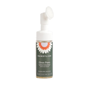 Dandylion Clean Paws No-Rinse Foaming Cleanser 5oz
