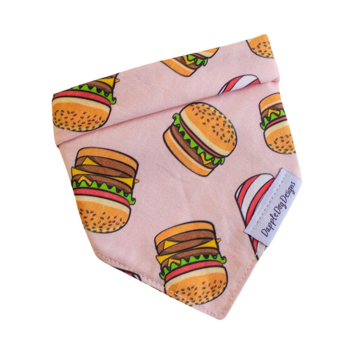 Dapple Dog Burgers Tie-On Bandana