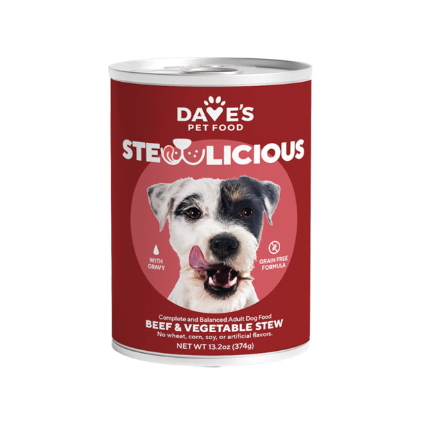 Dave's Stewlicious Beef & Vegetable Stew Grain-Free Can