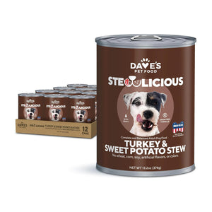 Dave's Stewlicious Turkey & Sweet Potato Stew Grain-Free Can