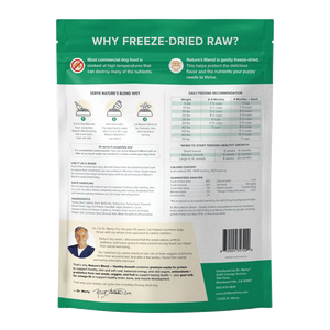 Dr. Marty Nature's Blend Healthy Growth Freeze Dried Raw Puppy Food