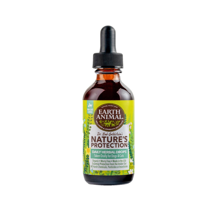 Earth Animal Nature's Protection Flea & Tick Daily Herbal Drops 2oz