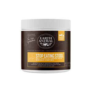 Earth Animal Stop Eating StoolCoprophagia & Digestive Powder Supplement 8oz