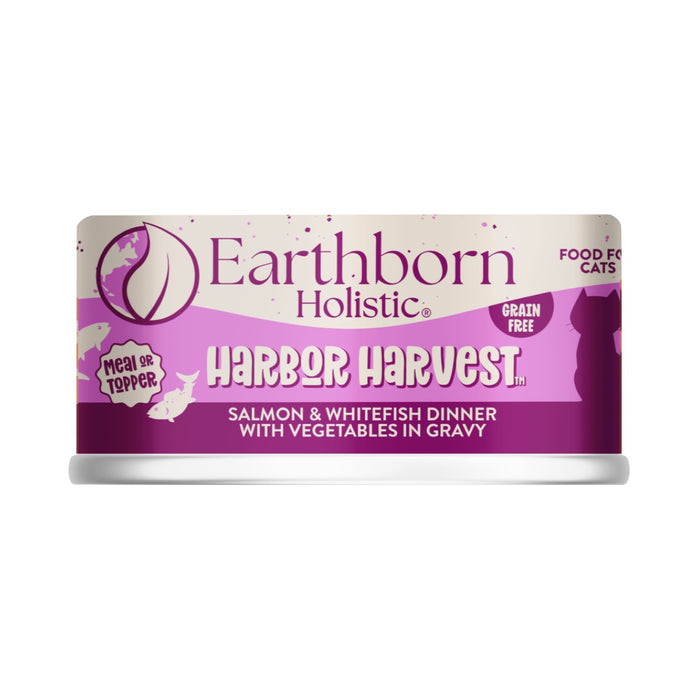 Earthborn Holistic Harbor Harvest Salmon Whitefish Can