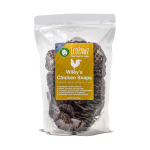EcoPawz Wiley's Chicken Snaps 4oz