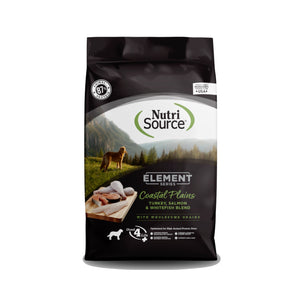 Nutrisource Elements Coastal Plains Turkey, Salmon & Whitefish Blend