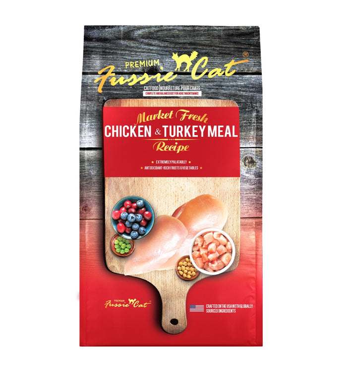 Fussie Cat Chicken and Turkey Recipe Dry Food