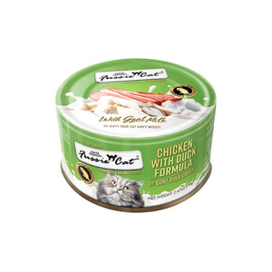 Fussie Cat Chicken & Duck Formula in Goat Milk Gravy