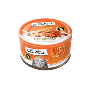 Fussie Cat Tuna with Anchovies Formula in Goat Milk Gravy