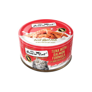 Fussie Cat Tuna with Salmon in Goat Milk Gravy
