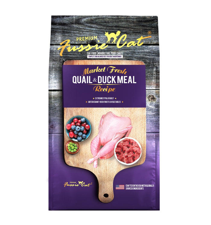 Fussie Cat Quail & Duck Meal Dry Food