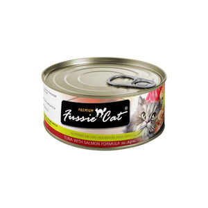 Fussie Cat Premium Tuna & Salmon Canned Food