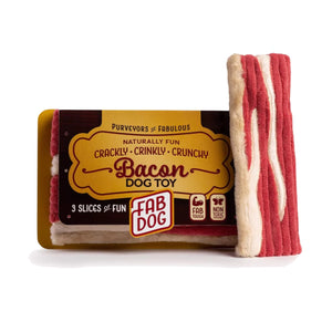 FabDog Bacon Pack Toy