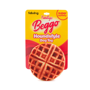 FabDog Beggo Waffle Houndstyle Dog Toy