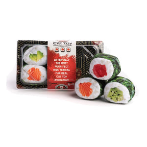 FabCat Sushi Roll Tray Cat Toy
