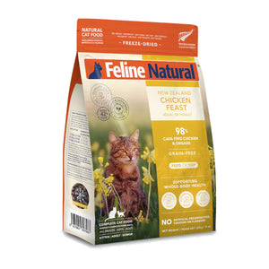 Feline Natural Freeze-Dried Chicken Feast Cat Food 11oz