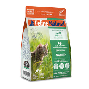 Feline Natural Freeze-Dried Lamb Feast Cat Food 11oz