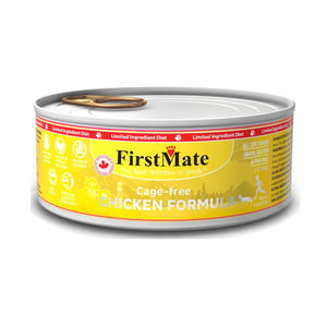 FirstMate Limited Ingredient Canned Cage-Free Chicken Cat Food 5.5oz