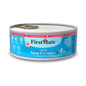 FirstMate Limited Ingredient Canned Wild Tuna Cat Food 5.5oz