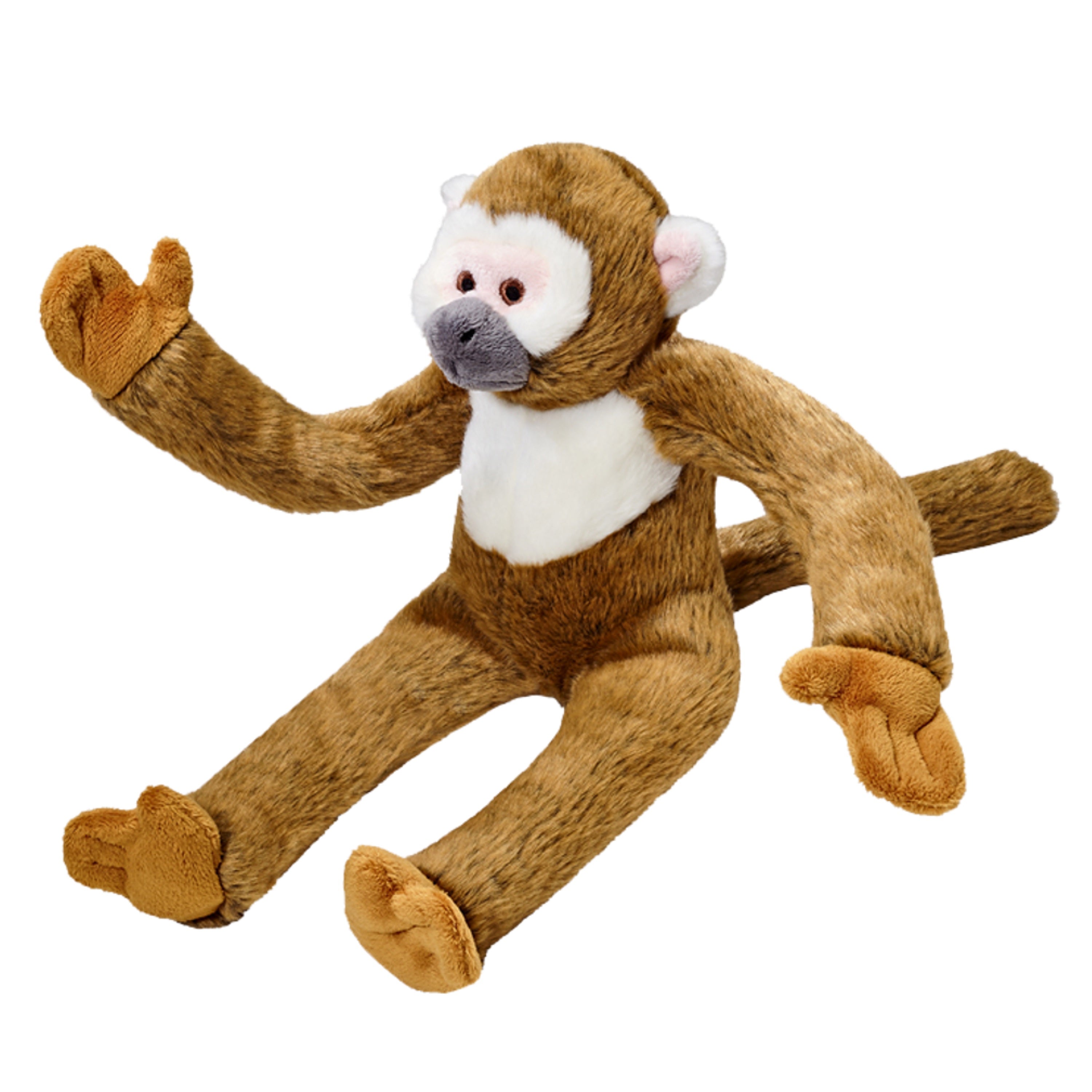 Monkey Plush Dog Toys with Rope Leg - Pet Clever