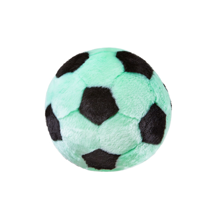 Fluff & Tuff Soccer Ball Mint - Squeakerless!