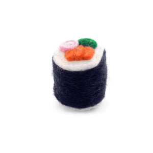 Foggy Dog Catnip Infused Wool Sushi Roll Toy