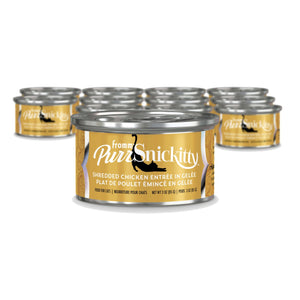 Fromm PurrSnickitty Shredded Chicken Entree in Gelee Can 3oz