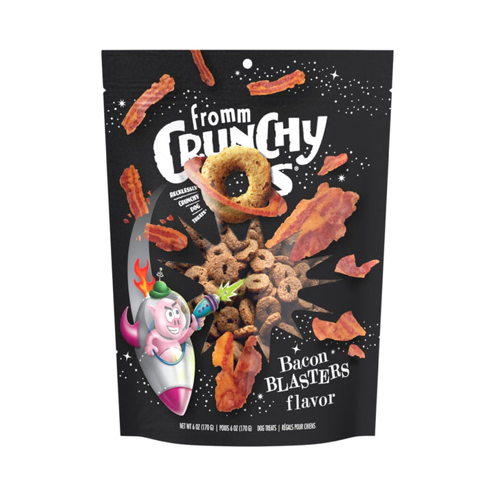Fromm Crunchy O's Bacon Blasters Treats