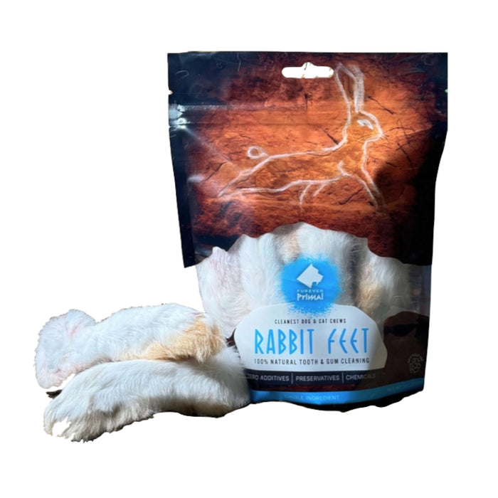 Furever Primal Rabbit Feet (6 pack)