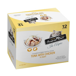 Fussie Cat Premium Tuna with Chicken in Aspic Pouch