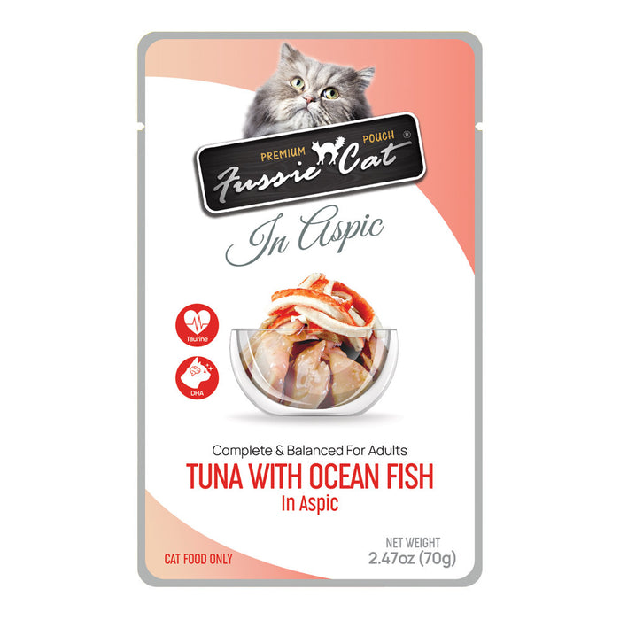 Fussie Cat Premium Tuna with Ocean Fish Pouch