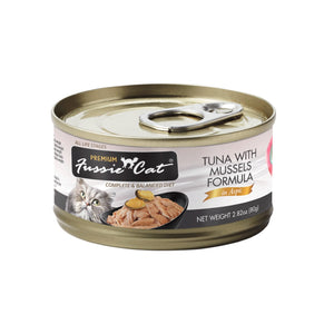 Fussie Cat Premium Tuna & Mussels Can 2.8oz