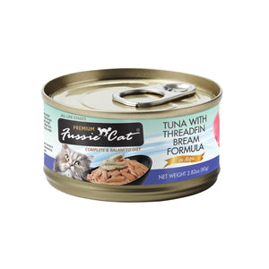 Fussie Cat Premium Tuna & Threadfin Bream Can 2.8oz
