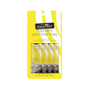 Fussie Cat Tuna with Anchovies Purée Tubes (4pk)