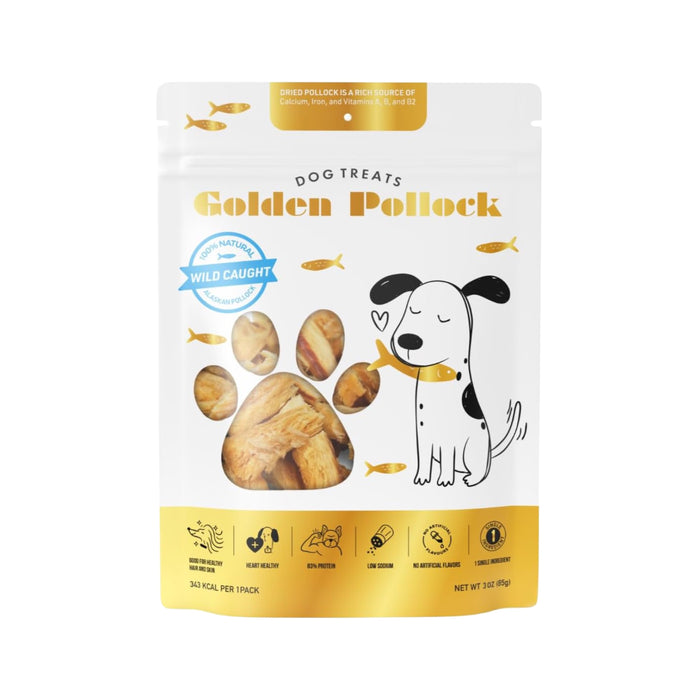 Golden Pollock Single Ingredient & 100% Natural Dog Treat