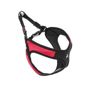 Gooby Pet Escape Free Easy Fit Harness Red