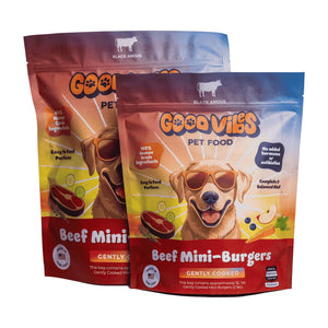 Good Vibes Gently Cooked Beef Mini Burgers 2lb