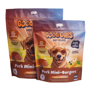 Good Vibes Gently Cooked Pork Mini Burgers 2lb
