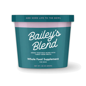 Green Juju Bailey's Blend Green Vegetable Blend with Turkey Bone Broth