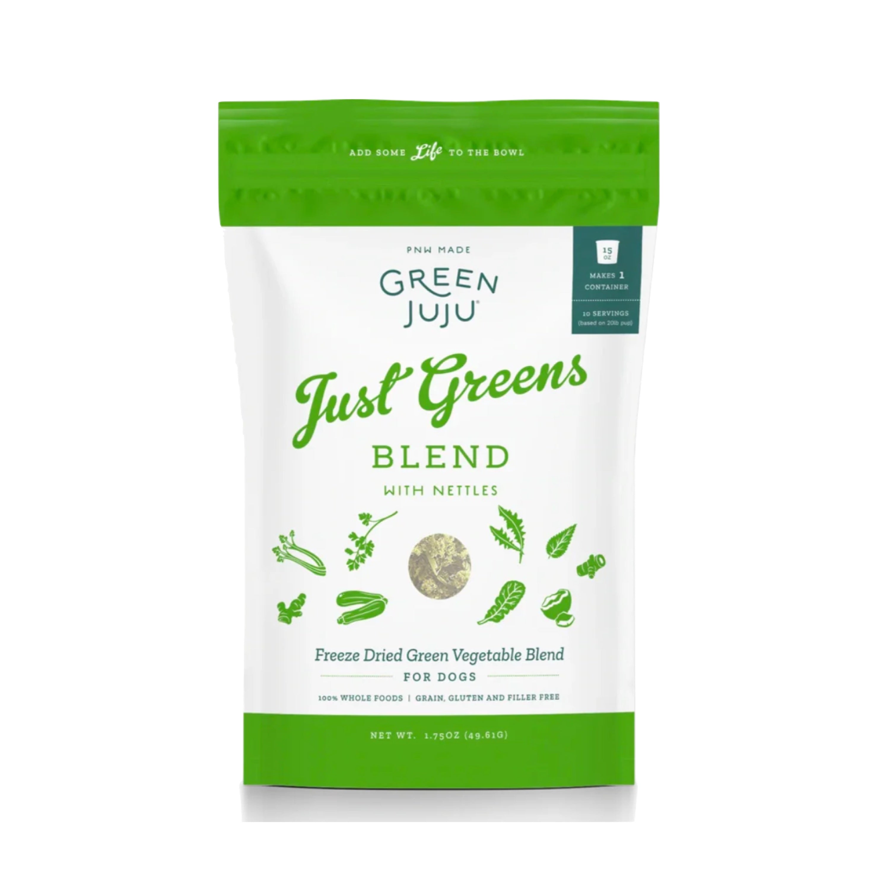 Green Juju Freeze-Dried Just Greens Blend – Furly's Pet Supply